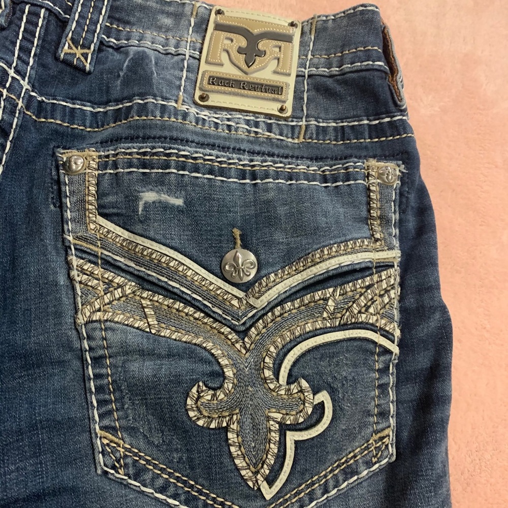 Men’s Rock Revival Arjan Straight Leg Jeans